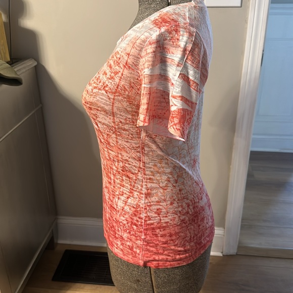 **SOLD ON MERCARI**KUHL Women’s Multicolored Shirt Size Large Orange & White - Picture 6 of 7